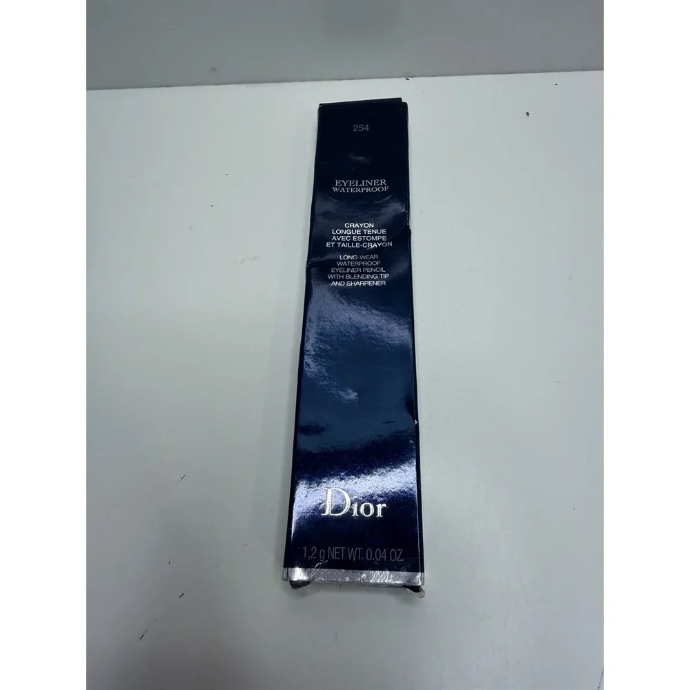 DIOR EYELINER WATERPROOF LONG-WEAR WATERPROOF EYELINER PENCIL 1.2G #254 NIB